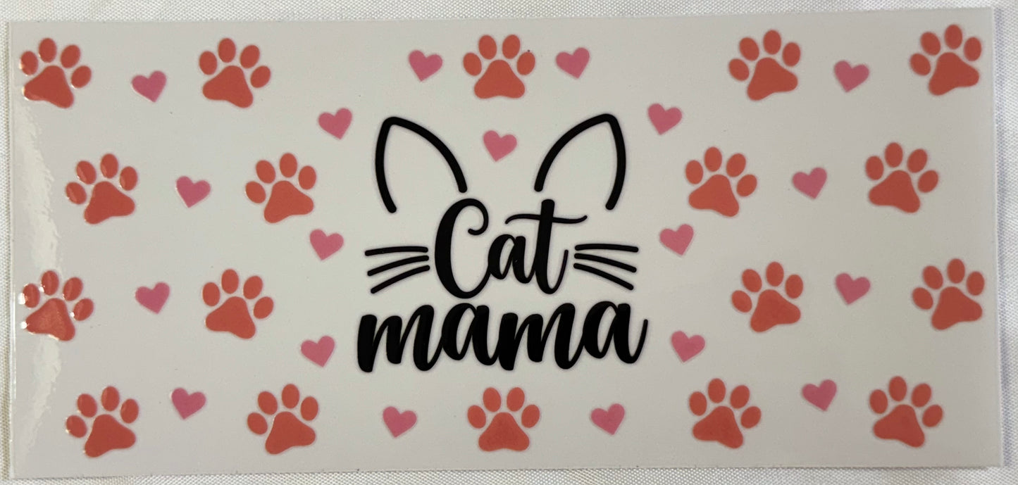 Cat Mama Decal