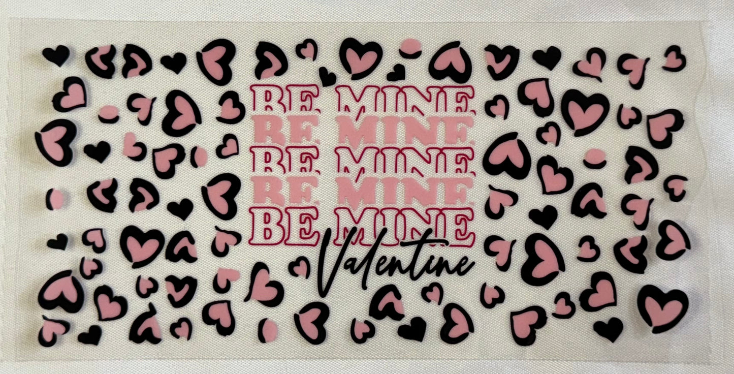 Be Mine Valentine Decal