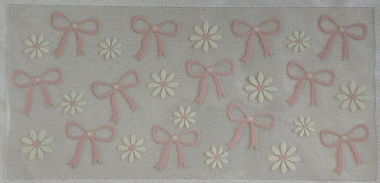 Daisies and Bows Decal