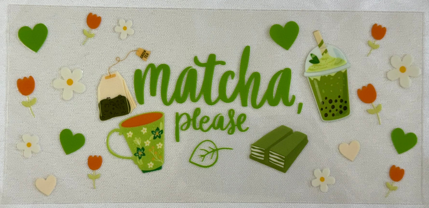 Matcha Please Decal