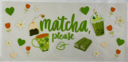 Matcha Please Decal