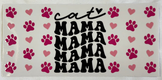 Cat Mama Decal