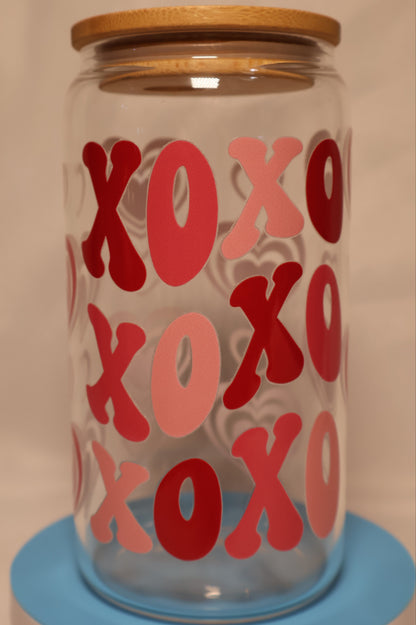 XOXO Glass Cup